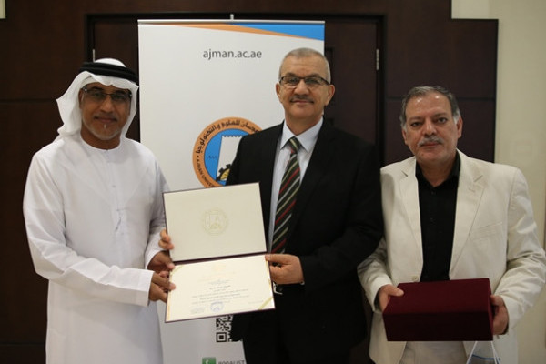 Ajman University Honors Sharjah Scout Mission