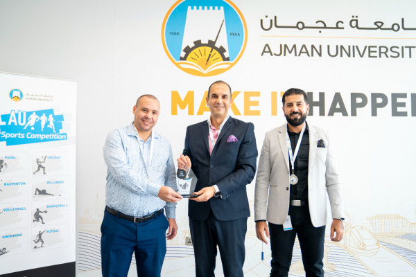 Ajman University Honours Sports Champions