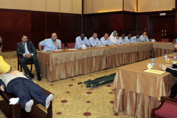 Ajman University Organizes a First Aid Course for Staff